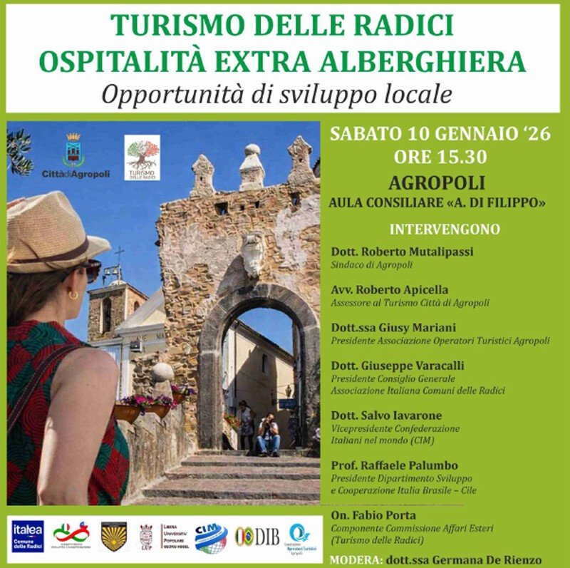 Turismo delle Radici e Ospitalità Extralberghiera: un’opportunità di sviluppo locale