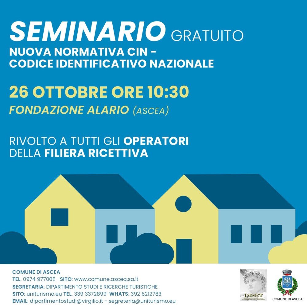 Seminario Gratuito Nuova Normativa CIN