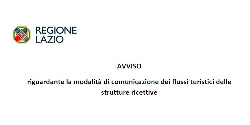 Avviso della Regione Lazio Ross1000