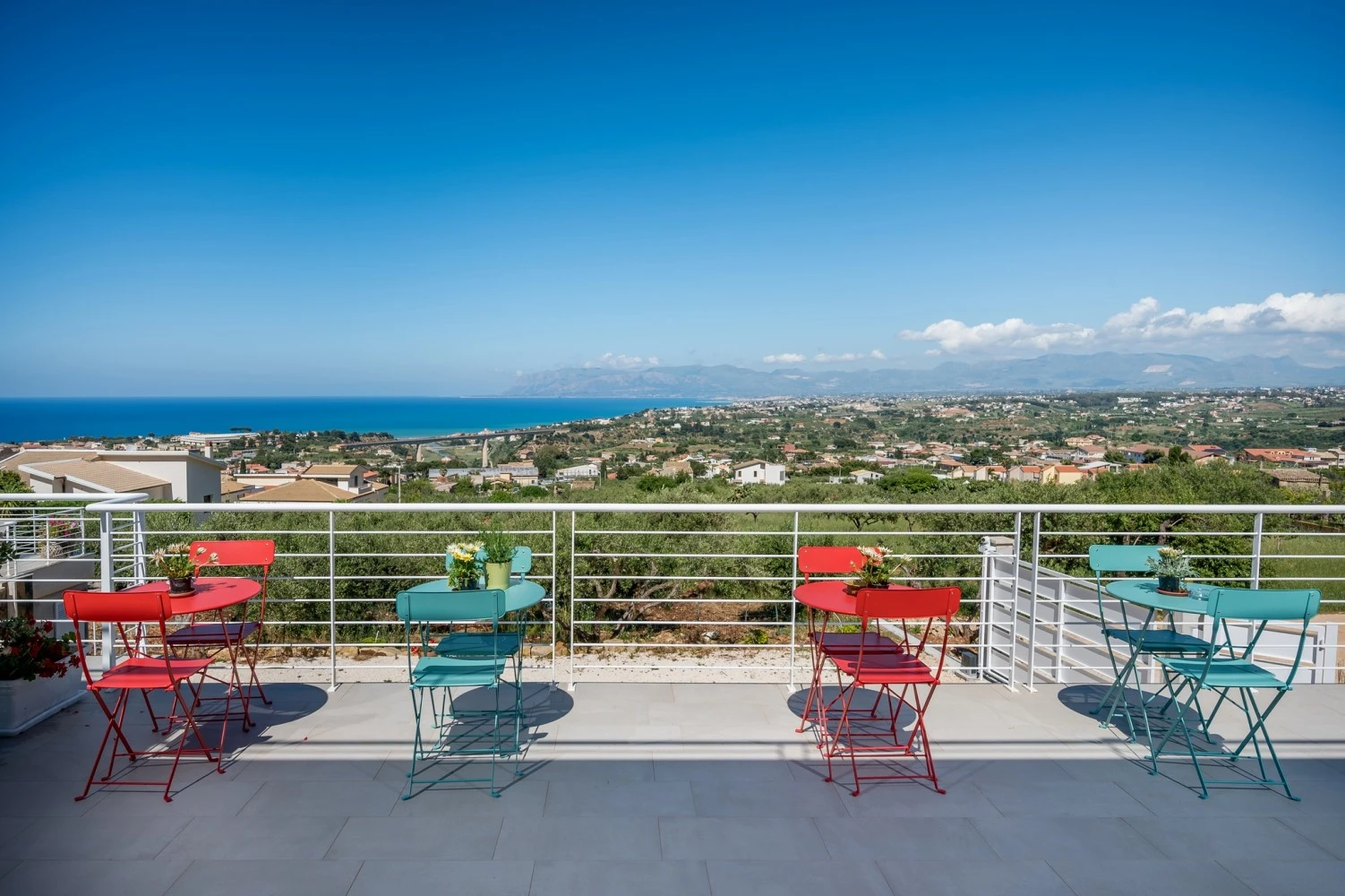 Villa Maria Con Piscina E Vista Mare-4