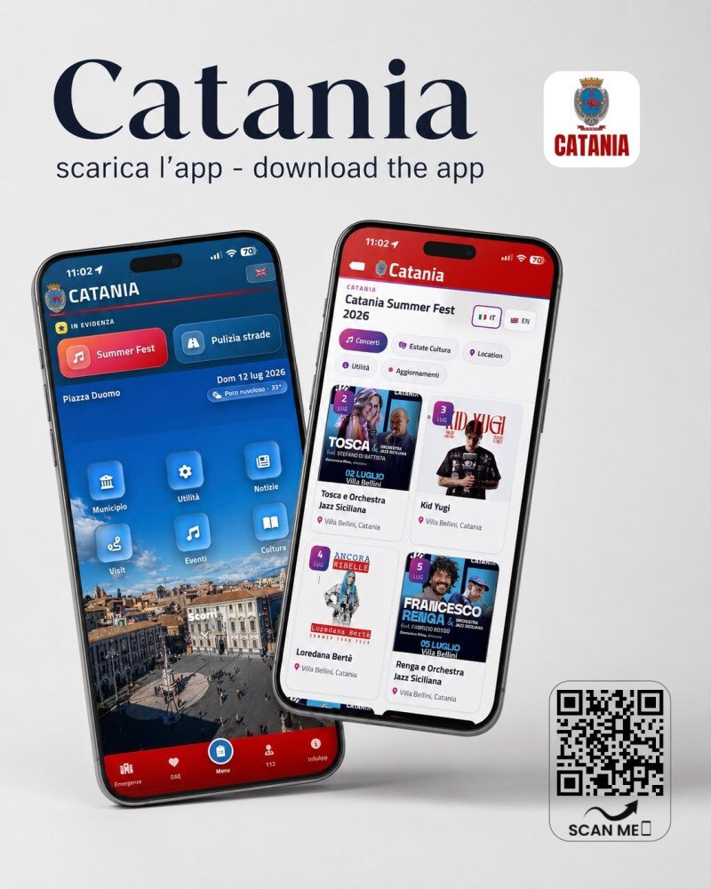 Scarica l'App del Comune di Catania