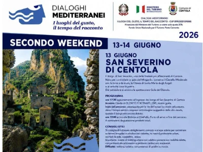 Dialoghi Mediterranei 2026: weekend tra San Severino di Centola e Centola