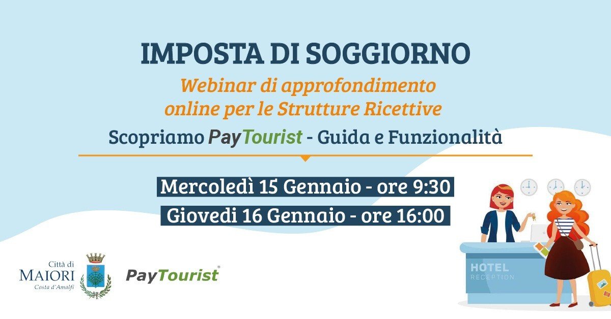 Promemoria Webinar di Approfondimento PayTourist