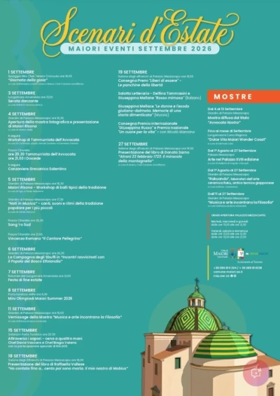 Eventi Settembre 2026