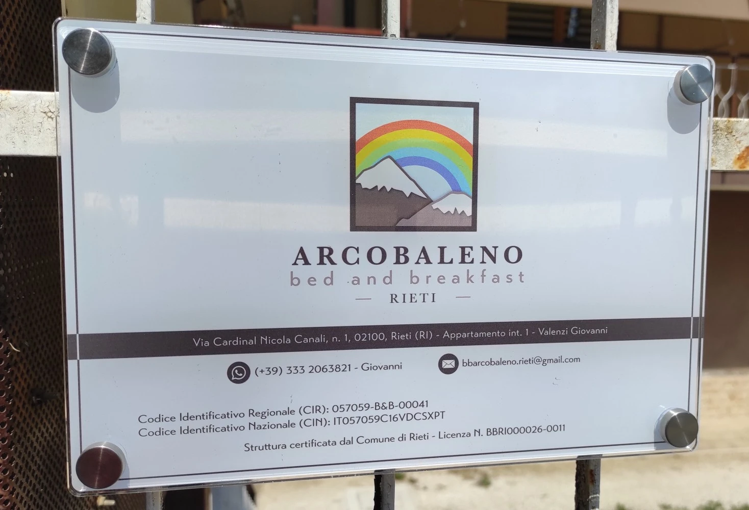 Bed And Breakfast Arcobaleno-1