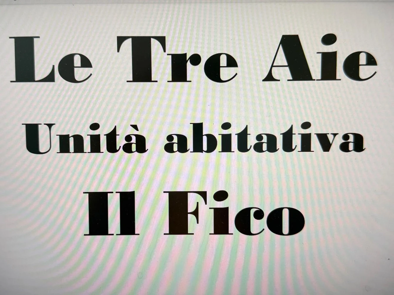 Le Tre Aie - Il Fico E La Mora-1