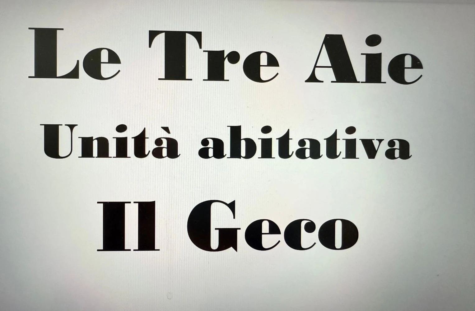 Le Tre Aie - L'arco E Il Geco-2